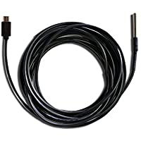 DS18B20 Sonda de Temperatura- Sensor de Temperatura del refrigerador- Control Remoto en Condiciones Extremas de Alta o…